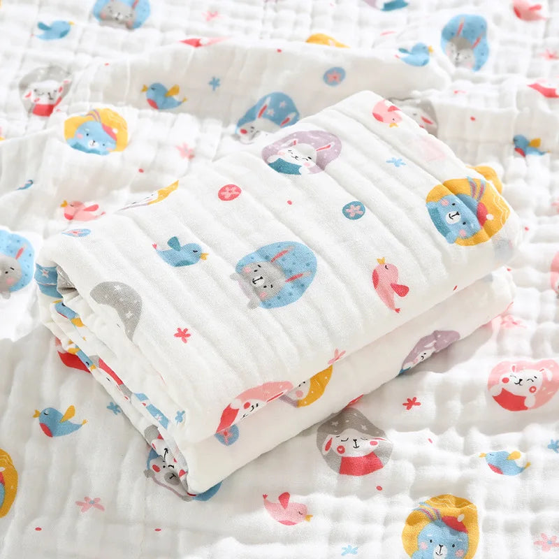 Breathable Cotton Baby Swaddle