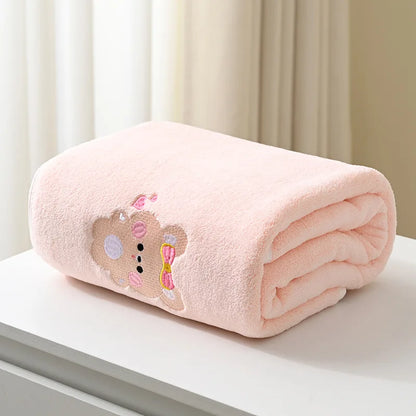 Embroidered Baby Bath Towel