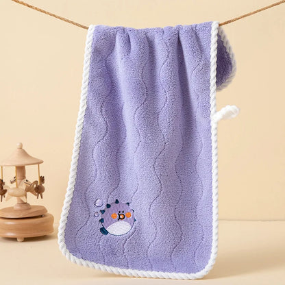 Cartoon Baby Face Towel