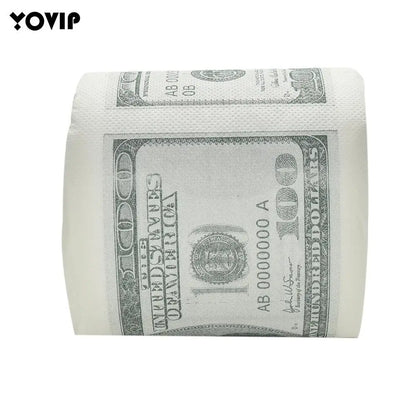 $100 Bill Toilet Paper