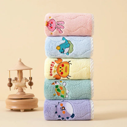 Cartoon Baby Face Towel