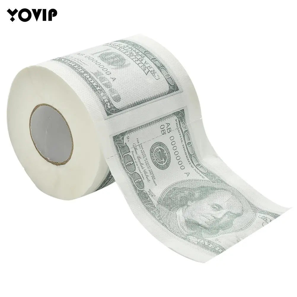 $100 Bill Toilet Paper