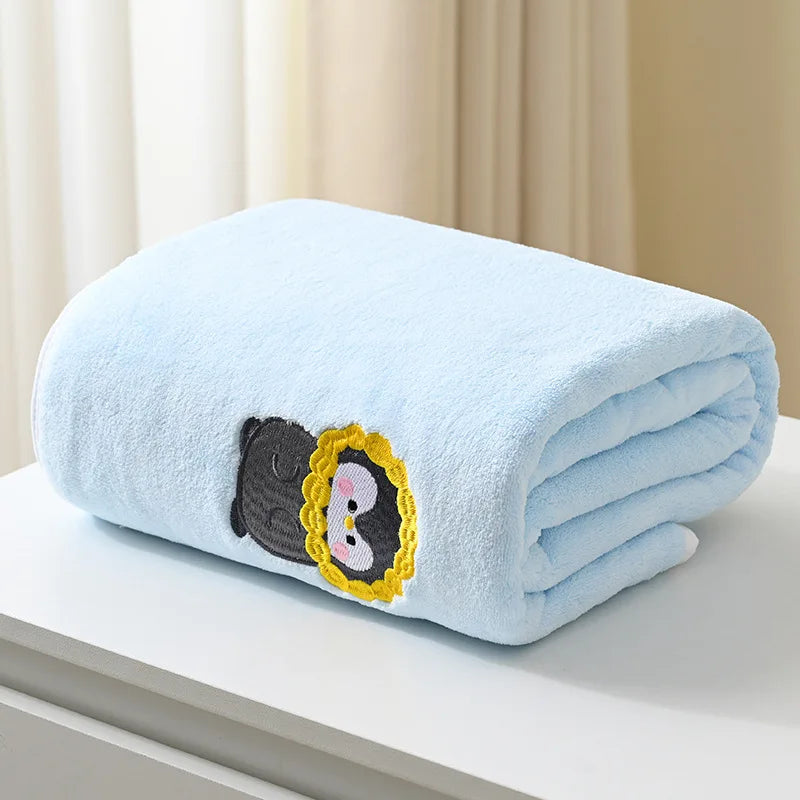 Embroidered Baby Bath Towel