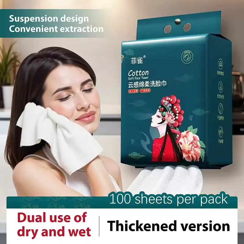 Disposable Hanging Face Towel